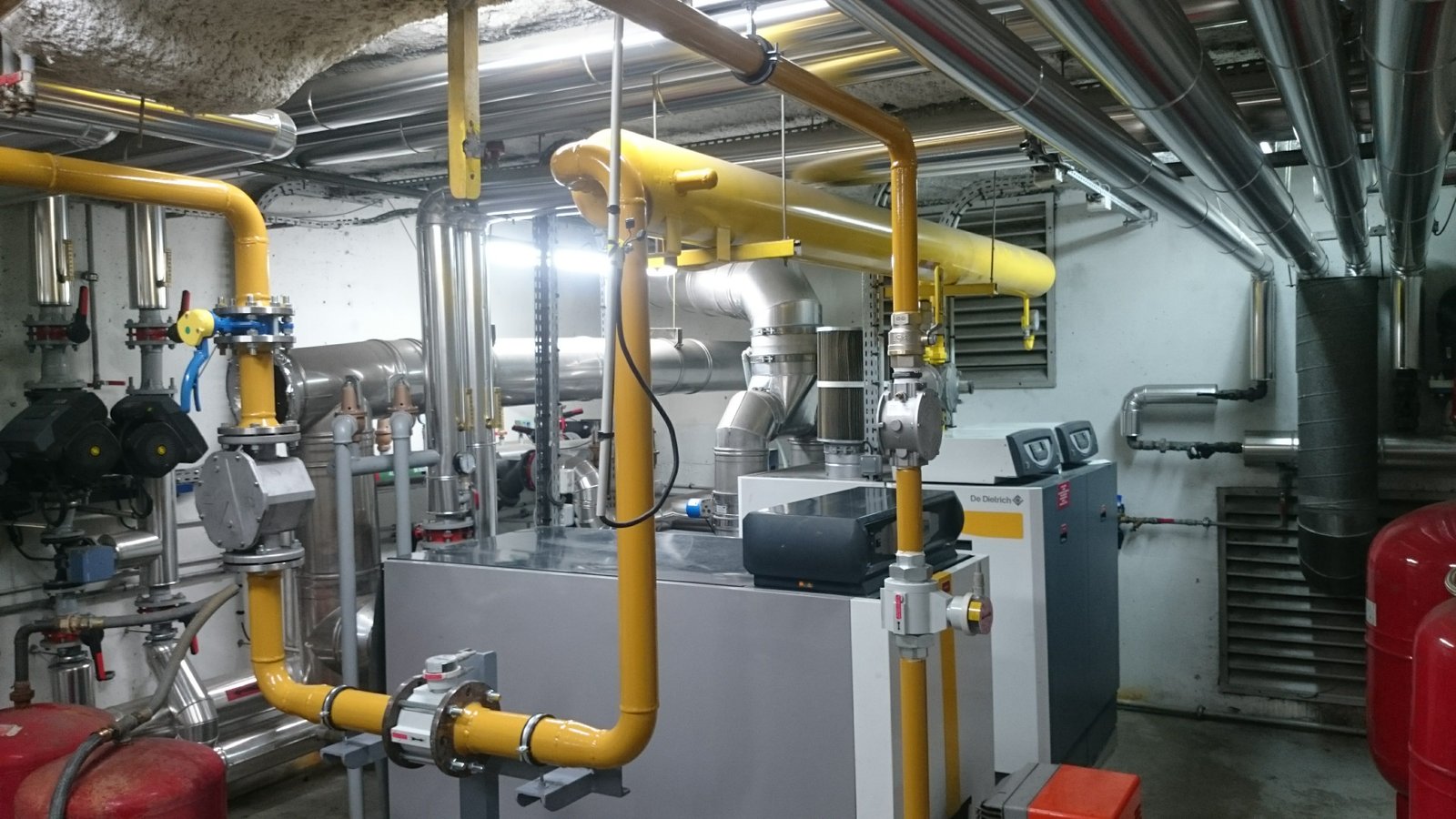 Réseau gaz – intervention technique